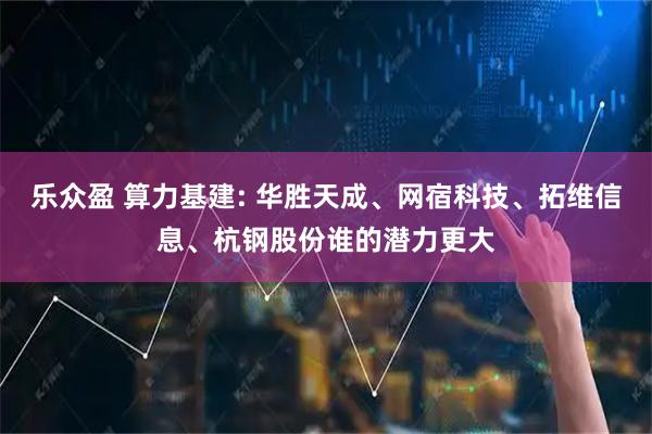 乐众盈 算力基建: 华胜天成、网宿科技、拓维信息、杭钢股份谁的潜力更大